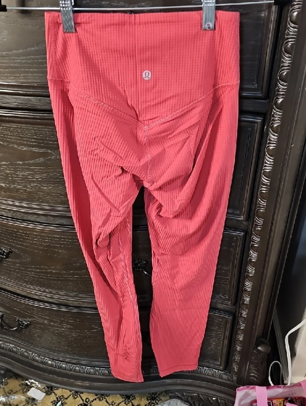 lululemon V-Waist Yoga Tight 25" Aligns, Grif Texture - Picture 2 of 8